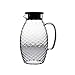 Produktbild Liter-Glaskaraffe mit Deckel, Eis-Teekanne, Wasserkrug, heißes kaltes Wasser, Eis, Tee, Wein, Kaffee, Milch und Saft, Getränkekaraffe (Einzeltopf, kein Zubehör), 2000ml