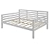 Harper & Bright Designs Wooden Full Size Daybed with Clean Lines Bed Frame, White
