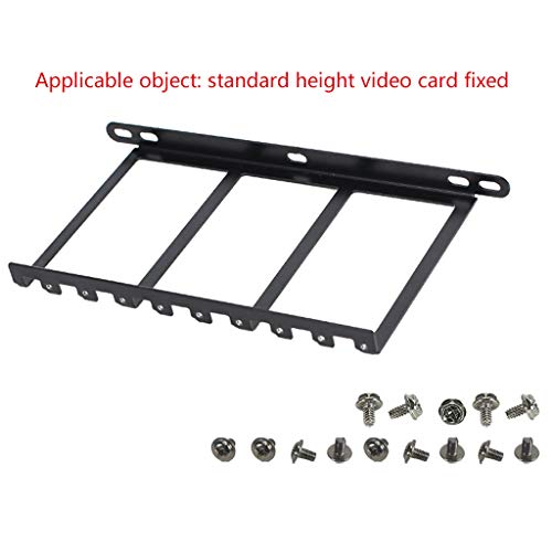 Soporte metálico para tarjeta VGA con radiador lateral miniatura 4