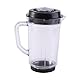 Sonhomay Entsafter-Mixer Ersatzbecher, 1000 ml, Transparent, Polycarbonat, Kunststoff, Milch, Obst, Gemüse, Mixer, Zubehör, Tassen mit Griff