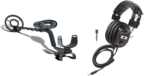 Miniatura 8 de Bounty Hunter Tracker IV Detector de metales con excavadora y bolsa, 3 modos para alta precisión todo metal, disco, tono, detector de metales