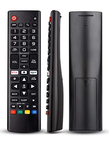 Image of Original Remote Control Compatible with Lg Smart Tv Remote Universal Suitable for LED OLED LCD UHD Plasma Android Television & AKB75095303 with Hot Keys