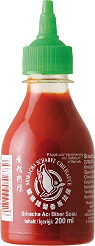Image of Flying Goose Sriracha Hot Chilli Sauce • Original • Vegan • Gluten Free, 6.76 fl oz ℮ 200 ml ℮ 225 g