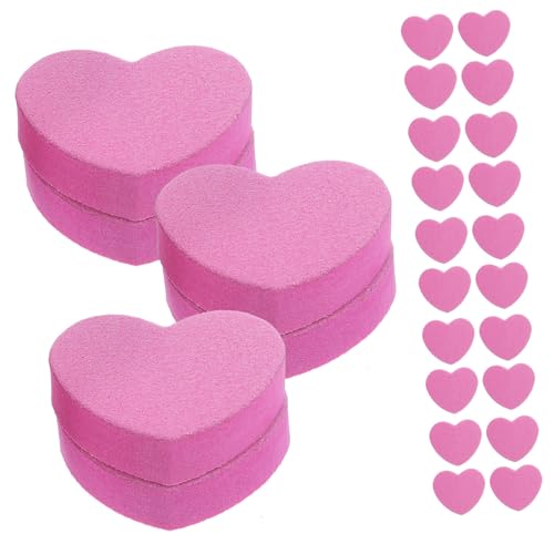 Gogogmee Limas De Uñas Bloque Pulidor Espuma 50 Unidades Doble Cara Para Manicura y Pedicura Mujeres y Niñas Uso Profesional y Viaje Color Rosa