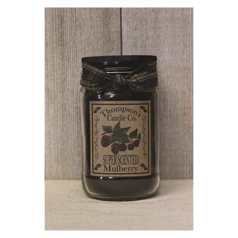 Thompson's Candle Co Mulberry Jar Cover