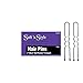 Soft 'N Style Hair Pin Box, 2" L, Black