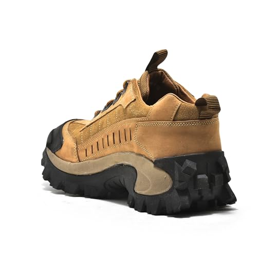 Image of Woodland Men Khaki Casual Shoes