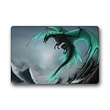 Custom Dragon Door Mats Cover Non-Slip Machine Washable Outdoor Indoor Bathroom Kitchen Decor Rug Mat