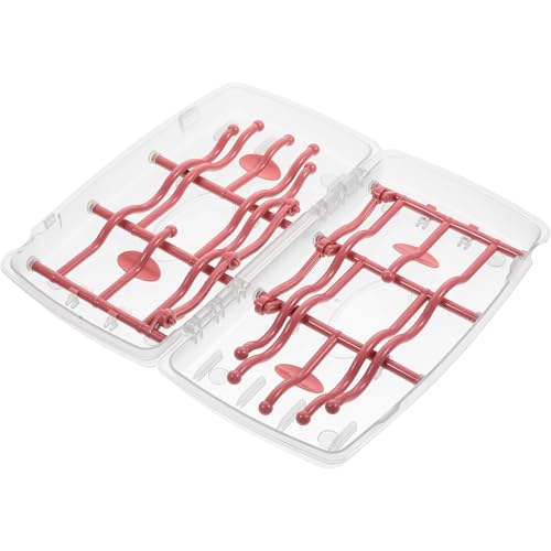 MUELODSIC Estante para Secar Biberones Plegable de Gran Capacidad con Cubierta Antipolvo Soporte Duradero para Guardar y Secar Tetinas Fácil de Limpiar y Transportar para Uso Doméstico