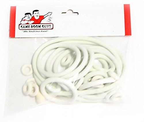 Game Room Guys Bally Rocket III Pinball White Rubber Ring Kit