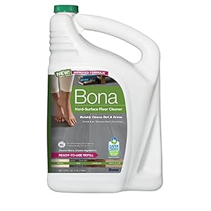Bona Multi-Surface Floor Cleaner Refill – 128 fl oz – Residue-Free Floor Cleaning Solution for Bona Spray Mop and Spray…