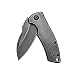 Kershaw Spline Folding Knife (3450BW); 8Cr13MoV Stainless Steel, Blackwash Finish, SpeedSafe Assisted Open, Reversible Deep Carry Clip, Frame Lock; 4.4 oz, 2.9 in. Blade, 6.8 in. Overall Length