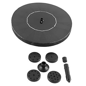 Solar Waterpomp-Duurzaam Multifunctioneel Zonnepaneel Fonteinpomp Drijvende Tuin Water Vijver Bad Tank Buiten Zwembad