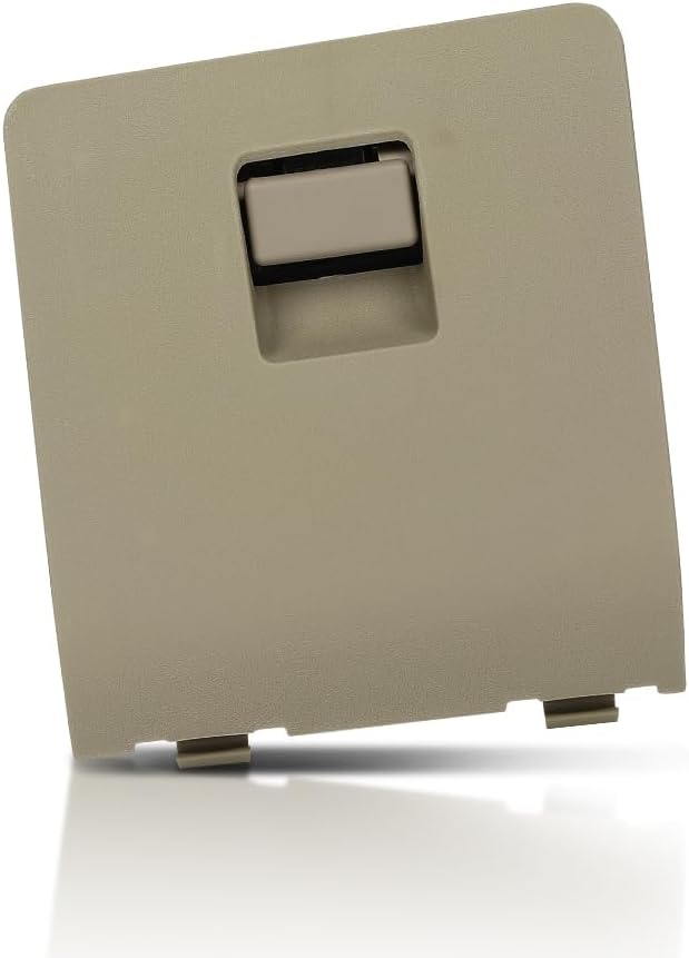 ANDPLAY Dash Knee Center Glove Storage Box Compatible with Ford F250 F350 Super Duty 2005 2006 2007 Beige