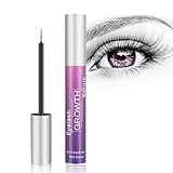 Wimpernserum Ohne Hormone,Wimpernwachstumsserum,Lash Serum,Augenbrauen-Enhancer-Serum und Wimpernserum für längere,dichtere volleres,Wimpern–Pflegende und feuchtigkeitsspendende Formel vegan