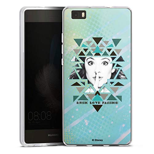 DeinDesign Custodia di Silicone Compatibile con Huawei P8 Lite (2015-2016) Custodia Trasparente Cover per Smartphone Trasparente Violetta Disney Prodotto Ufficiale su Licenza
