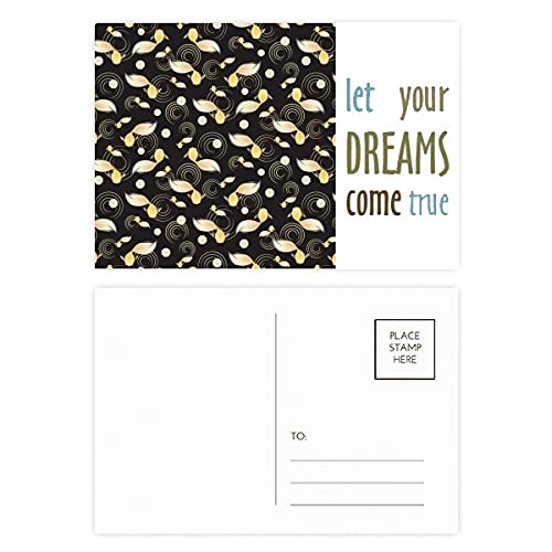 Cartes postales Ripple Flowers Lot de 20 remerciements style Japon