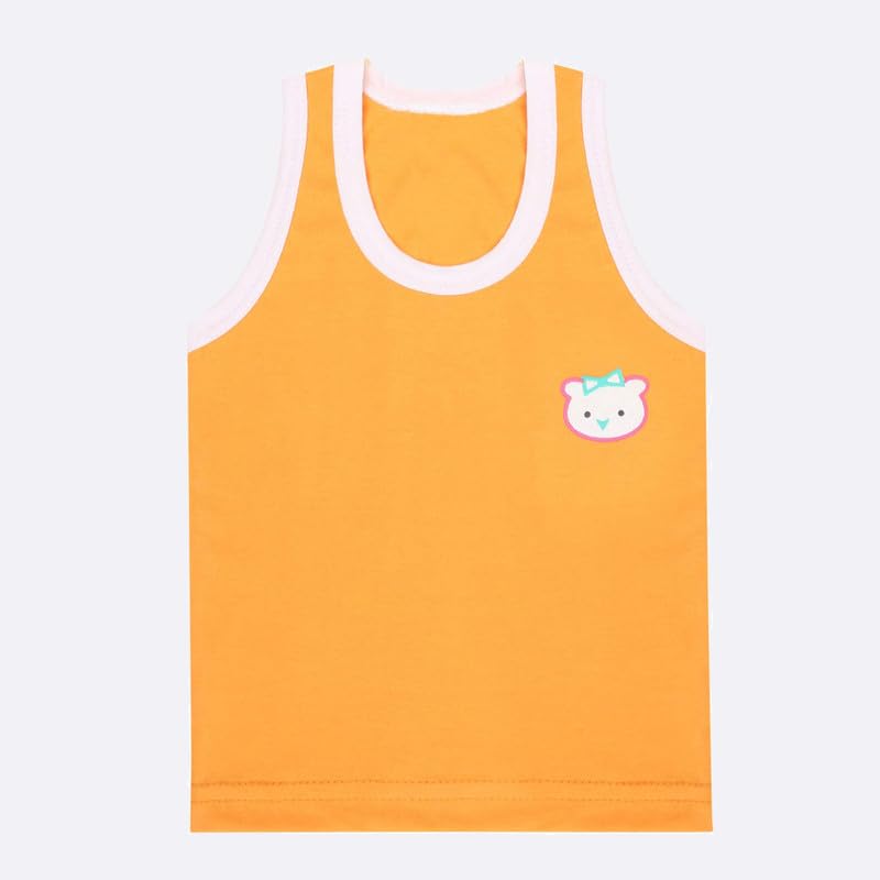 Image of superminis Cotton Vests /Baniyan /Inner Wear - Regular Fit, Sleeveless, Printed Sandos for Girls, Boys and Kids