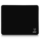 [Jumbo Size] iXCC Gaming Mouse Pad/Mat with Smooth Silk Surface Stitched Edges, 13 × 10.2 × 0.2 Inches - Black