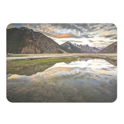 Sets de table souples en liège 39,5x28,5 cm Lot de 4 napperons Kashmir