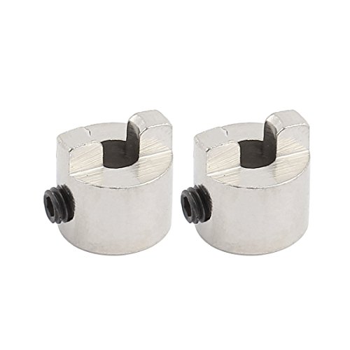 Aexit 2Pcs 5mm Electrical equipment Hole Dia Marine Paddle Fork Shaft Paddle Fork Depth 12mm Height 12mm