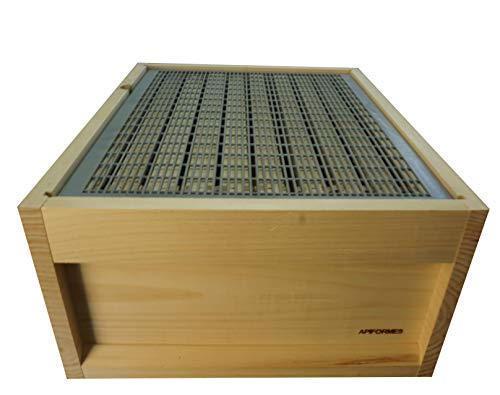 Preisvergleich Produktbild APIFORMES Absperrgitter Kunstst. 476x376 mm - Silber / Zander Liebig Beute / Holzbeute / Styroporbeuten / Bienen / Imkereibedarf