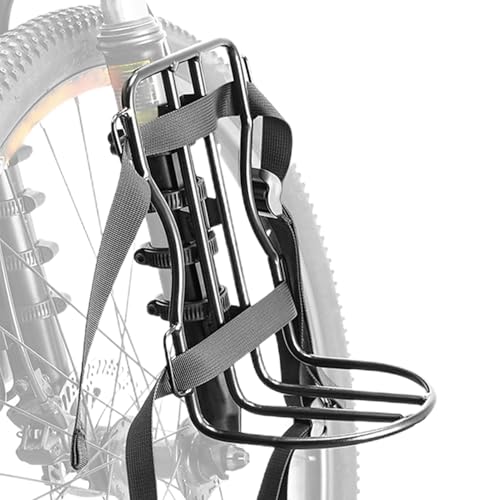 Porte-bagages avant de vélo de grande capacité pour VTT et vélos de route