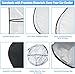 Windshield Sun Shade Fit 2025 2024 2023 2022 2021-2019 Toyota RAV4 Prime LE Hybrid XLE XLE Premium Adventure TRD Off Road Front Window Sunshade Accessories SUV Sun Visor UV Protector Heat Shield Cover
