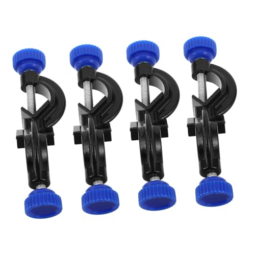 SOLUSTRE Heavy Duty Corner Clamps for Woodworking Aluminum Lab Clips Large Spring Clamps Spray Coated Iron Stand