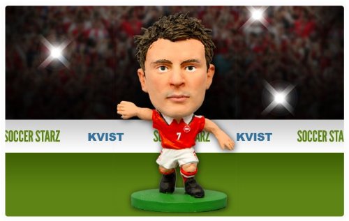 William Kvist Soccerstarz figurine Danemark pour décoration bureau