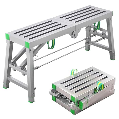 Échafaudage portable pliable en acier réglable A-140 charge 400 kg