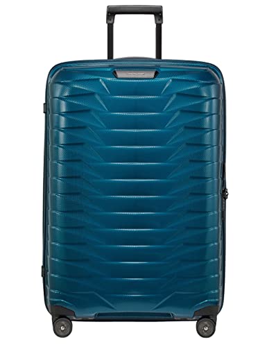 Image of Samsonite Proxis 75 cm Large Check-in Polypropylene (PP) 8 Wheels Spinner Hard Luggage /Suitcase /Trolley Bag for Travel (Blue)