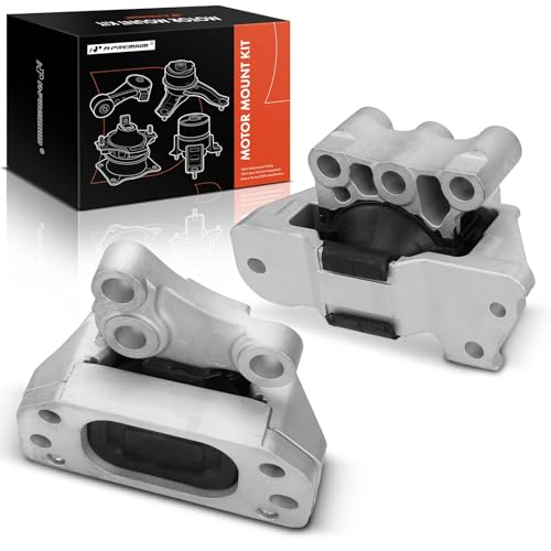 A-Premium 2PCS Engine Motor Mount and Transmission Mount Set Compatible with Jeep MP Series Compass 2017-2022, BU Series Renegade 2015-2021 & Fiat 500X 2016-2018, 2.4L, Replace# 68278029AC, 68278029AB