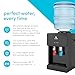 Avalon Premium Hot/Cold Top Loading Countertop Water Cooler Dispenser With Child Safety Lock. UL Listed- Black