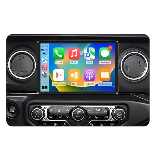 11.5" Android 13 Car Radio Stereo Compatible with Jeep Wrangler JL Gladiator 2018-2023, HD Touchscreen Upgrade, 4GB+64GB, Wireless CarPlay&Android Auto, Support Factory Backup Camera