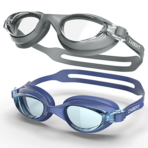 ZABERT 2 Pack Swim Goggles