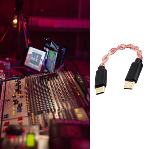 Adaptador de sonido USB C para evitar cortes de audio con cable de sonido resistente móvil 7