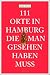 Produktbild 111 Orte in Hamburg die man gesehen haben muss