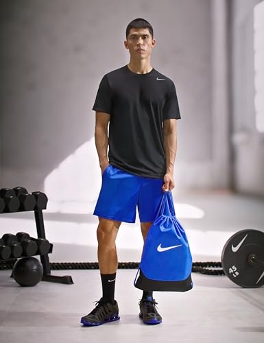 Image of Nike Unisex Adult Gameday Brasilia X Drawstring Bag Backpack (18L) | Mens and Womens