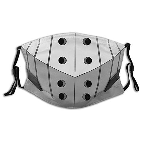 QINERSAW Deku Izuku Adjustable Windproof Mask Reusable Fashion Decorative Face Cover Black Cover