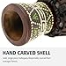 Mini Djembe Hand Drum for Room Decoration — NOT MADE IN CHINA — Hand Painted Mahogany Wood, 2-YEAR WARRANTY