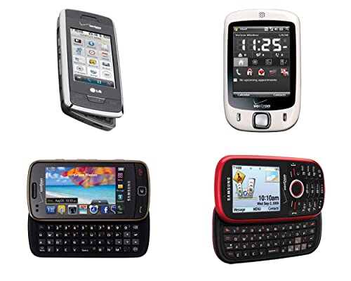 Unlimited Cellular 4 Pack - Multi Color Toy Phone for Kids/Dummy Cell Phone for Kids