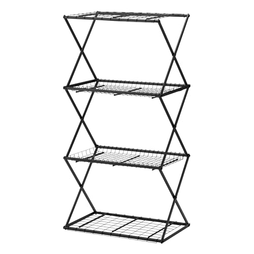 ^JV[ K[fbN p^ObN X L W60×H121cm ubN ܂肽 VFt Hsv 4i ω׏d10kg X`[ GFH-FS08