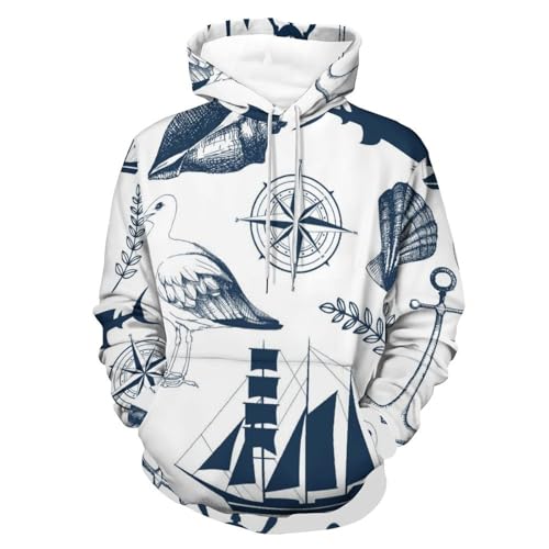 Hoody sweatshirt pull pour homme femme | Sweats à capuche voile S