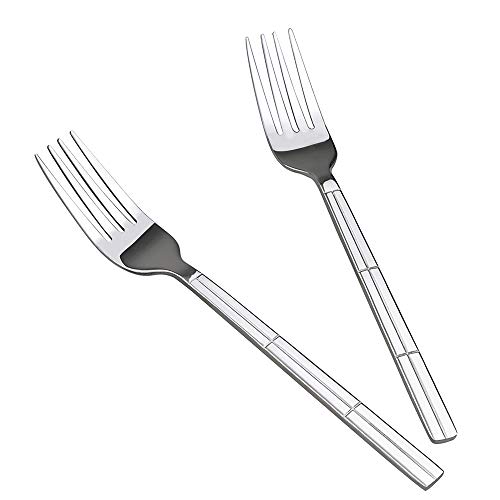 Hokky Tenedores de Cena de Acero Inoxidable, Juego de Tenedores de 12 Cover