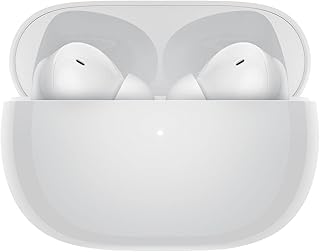 Xiaomi Redmi Buds 4 Pro Wireless Bluetooth 5.3 Earbuds, 43 dB Smart Noise Cancellation, HiFi Audio, 36 Hours Battery Life, Dual Device Connectivity, White