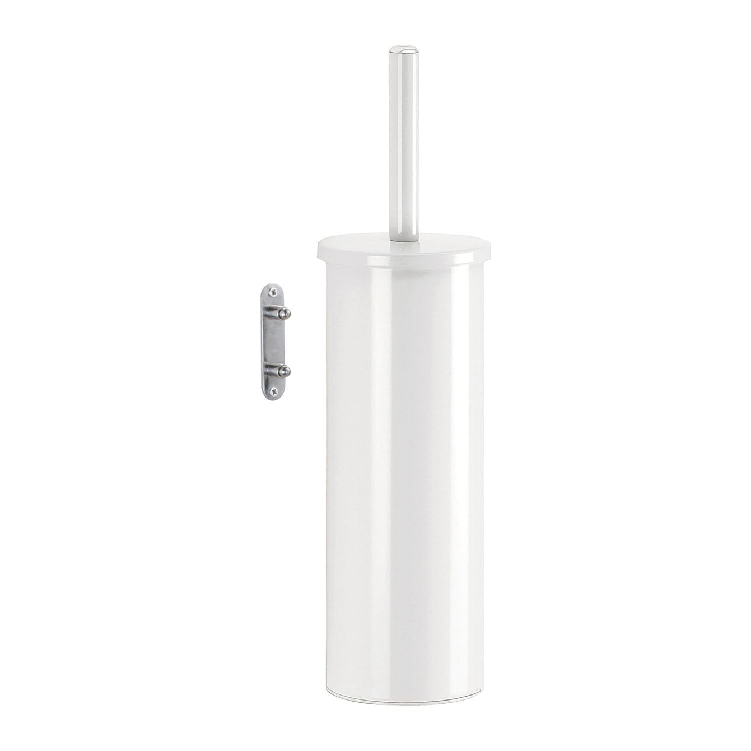Gedy Flip Wall Toilet Brush Holder White, 9,1x10x37,7cm