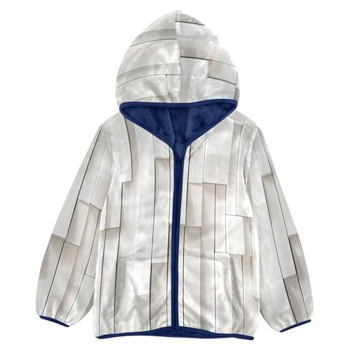 Blank Key Girls Fleece Jacket Girls Fall Jacket Girls Zip Up Hoodie Girls Sherpa Jacket 2-10T