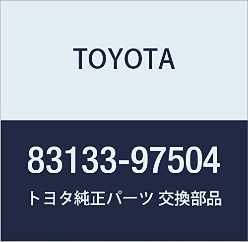 TOYOTA 83133-97504 Genuine Parts Meter Plate Sparkey