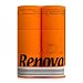 Renova Ultra-Soft Ply Toilet Paper Rolls, Orange